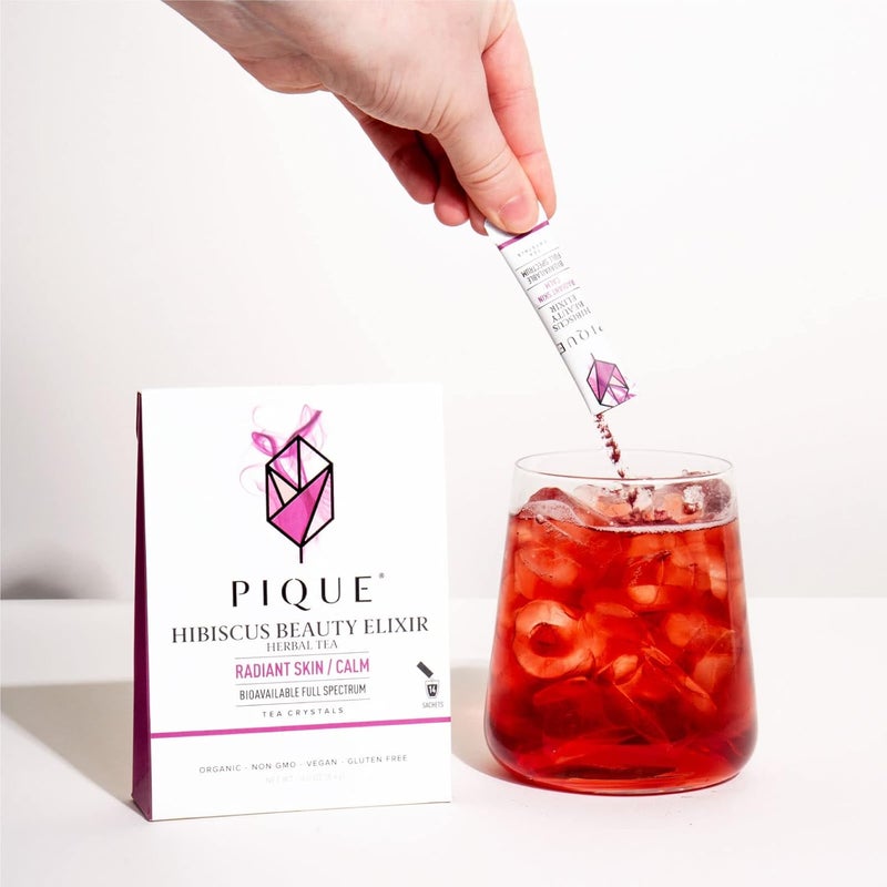 Pique Organic Hibiscus Beauty Elixir Herbal Tea - Image 5